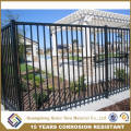 Black Wrought Iron Metal Fence